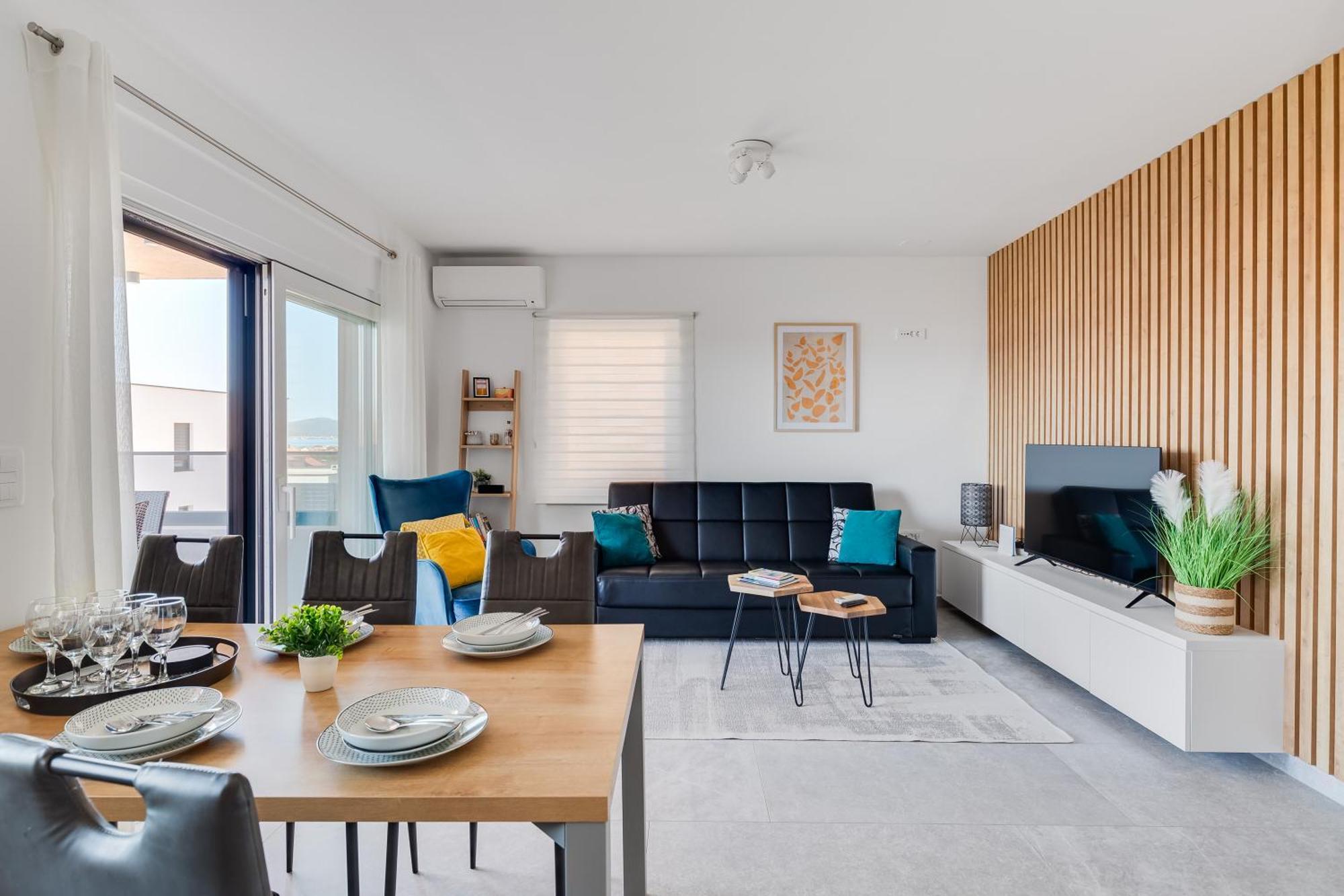 Sea Bay View Apartment - Appartement Avec Piscine Et Magnifique Vue Sur Mer Sveti Filip i Jakov Εξωτερικό φωτογραφία